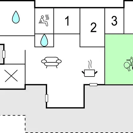 Сasa de vacaciones Four-bedroom In Ejstrupholm Ejstrupholm