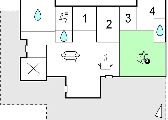Сasa de vacaciones Four-bedroom In Ejstrupholm Ejstrupholm